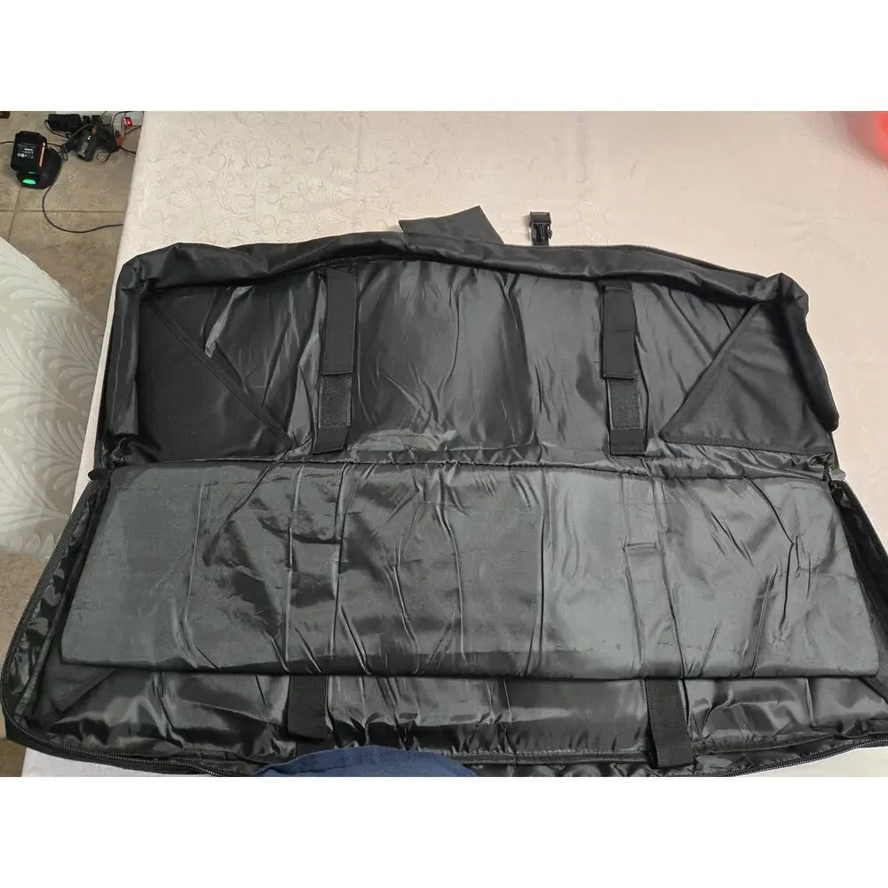 Large Tactical Double Case Soft Bag Backpack MOLLE Black New